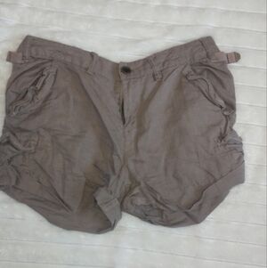 Free People Brown Shorts
